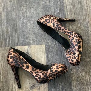 Leopard Heels